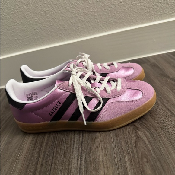 adidas Shoes - Adidas Women's Purplish pink metallic and Black Sneakers